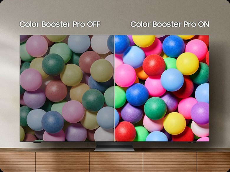 Công nghệ Color Booster Pro - Smart Tivi Samsung QLED 4K Vision AI 65 inch QA65Q8FA