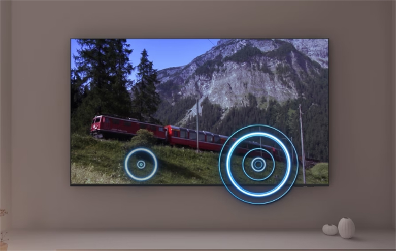 Trải nghiệm âm thanh vòm - Smart Tivi Samsung QLED 4K Vision AI 65 inch QA65Q8FA