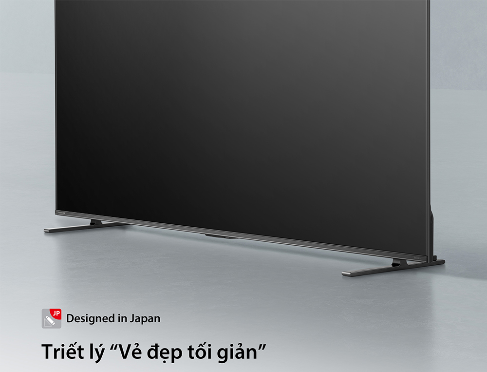 Thiết kế Tivi QLED Toshiba AI 4K 55 Inch 55Z570RP