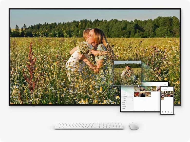 Smart Tivi Samsung 4K 65 inch UA65U8500F - Chiếu màn hình từ điện thoại thông minh 
