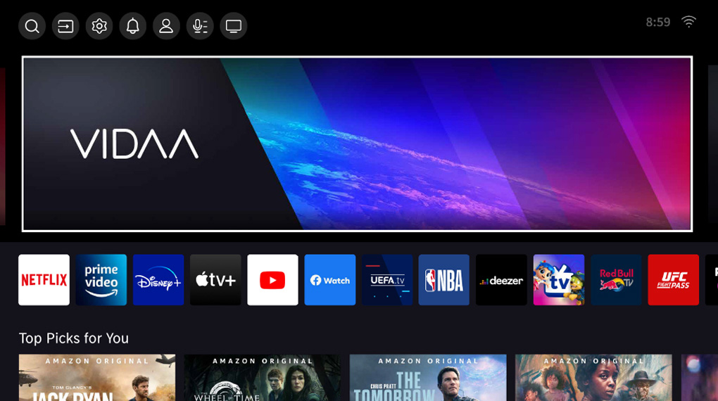Hệ điều hành Smart Tivi Full HD 43E31MP