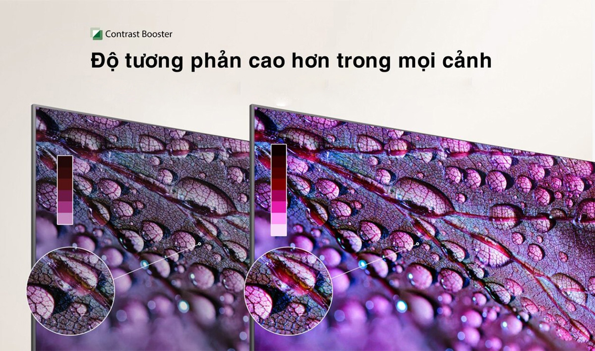 Contrast Booster tăng cường độ tương phản ưu việt Toshiba 43E31MP 43 inch