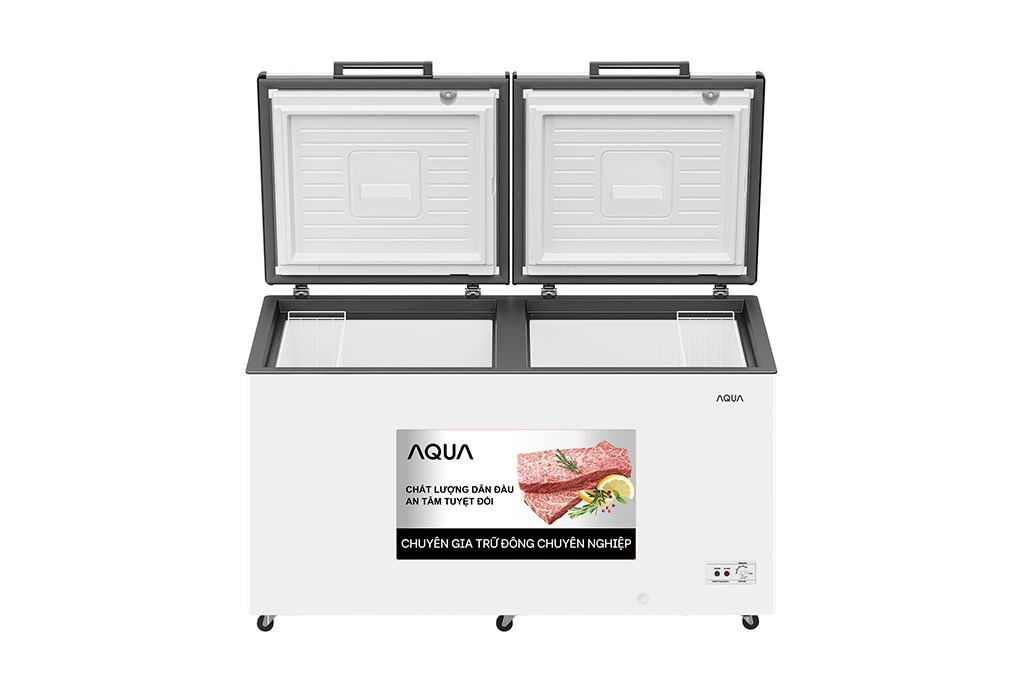 Tủ đông Aqua Inverter 512 lít AQF-C6901EN - Dung tích lớn 512 lít với thiết kế 2 cánh cửa mở tiện lợi
