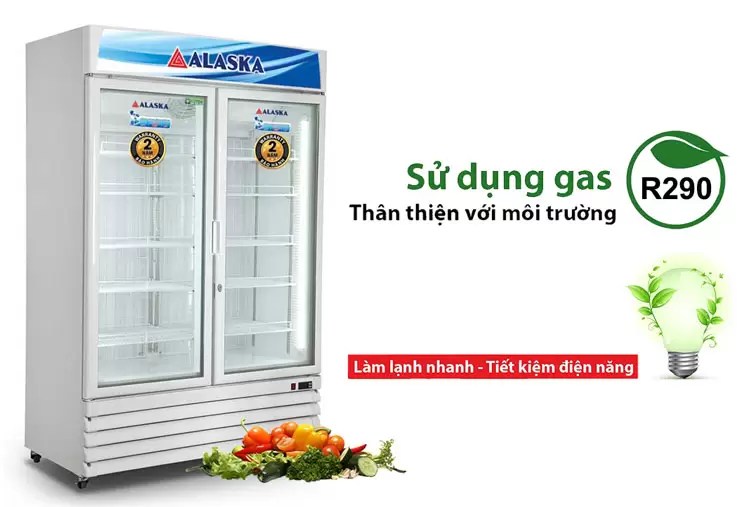 Tủ đông dạng đứng Alaska IF-700G2