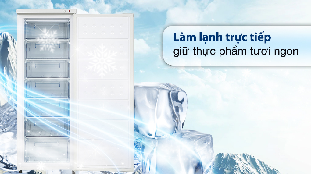Tủ đông Hòa Phát 208 Lít HPF UAH6208 - Công nghệ làm lạnh Tủ đông Hòa Phát 208 Lít HPF UAH6208 - Công nghệ làm lạnh