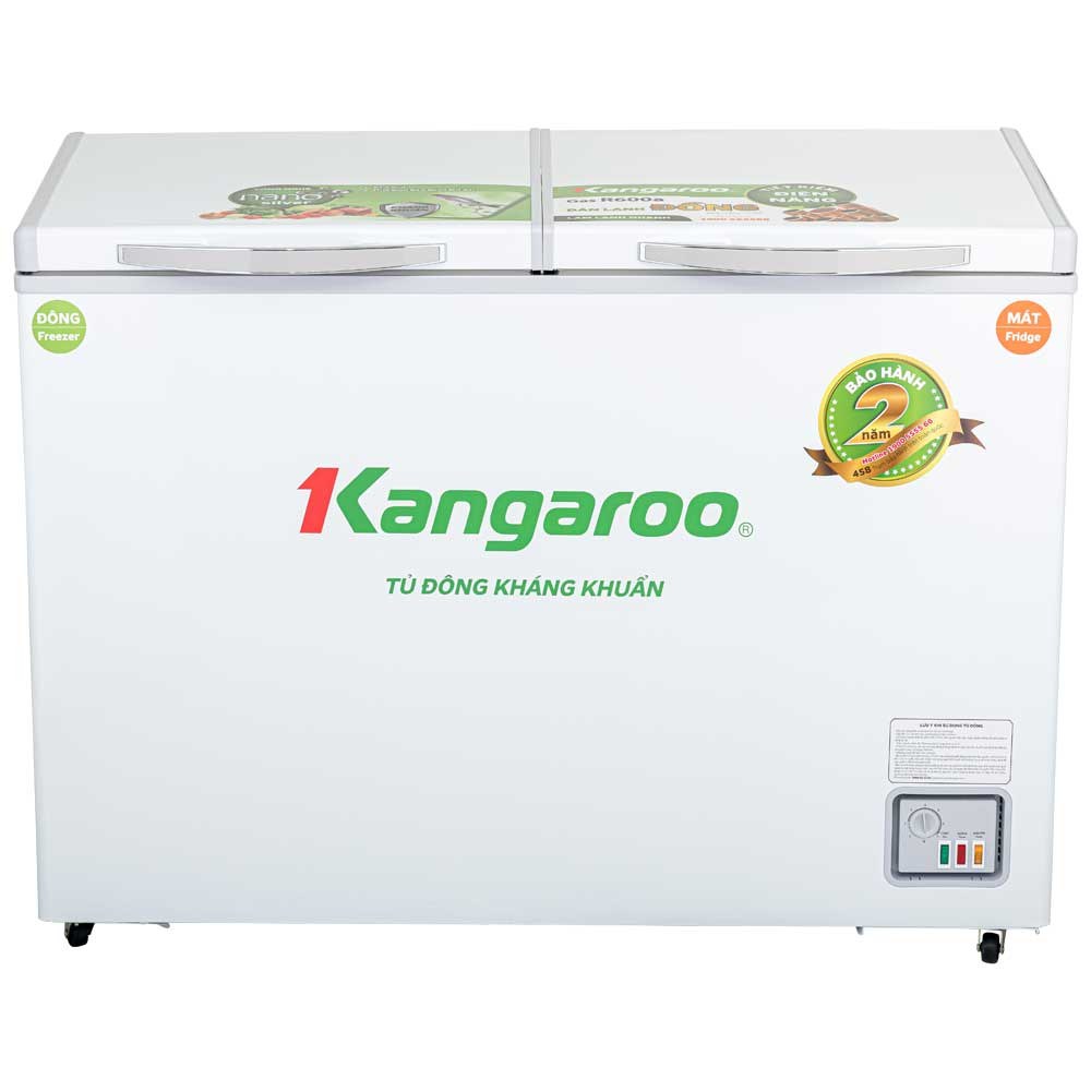 Tủ đông Kangaroo 192 lít KG266NC2 - Dàn lạnh bằng Đồng nguyên chất
