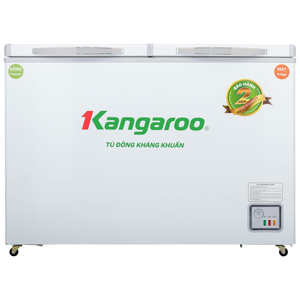 Tủ đông Kangaroo 192 lít KG266NC2 - Ngăn đông rộng hơn ngăn mát 150%