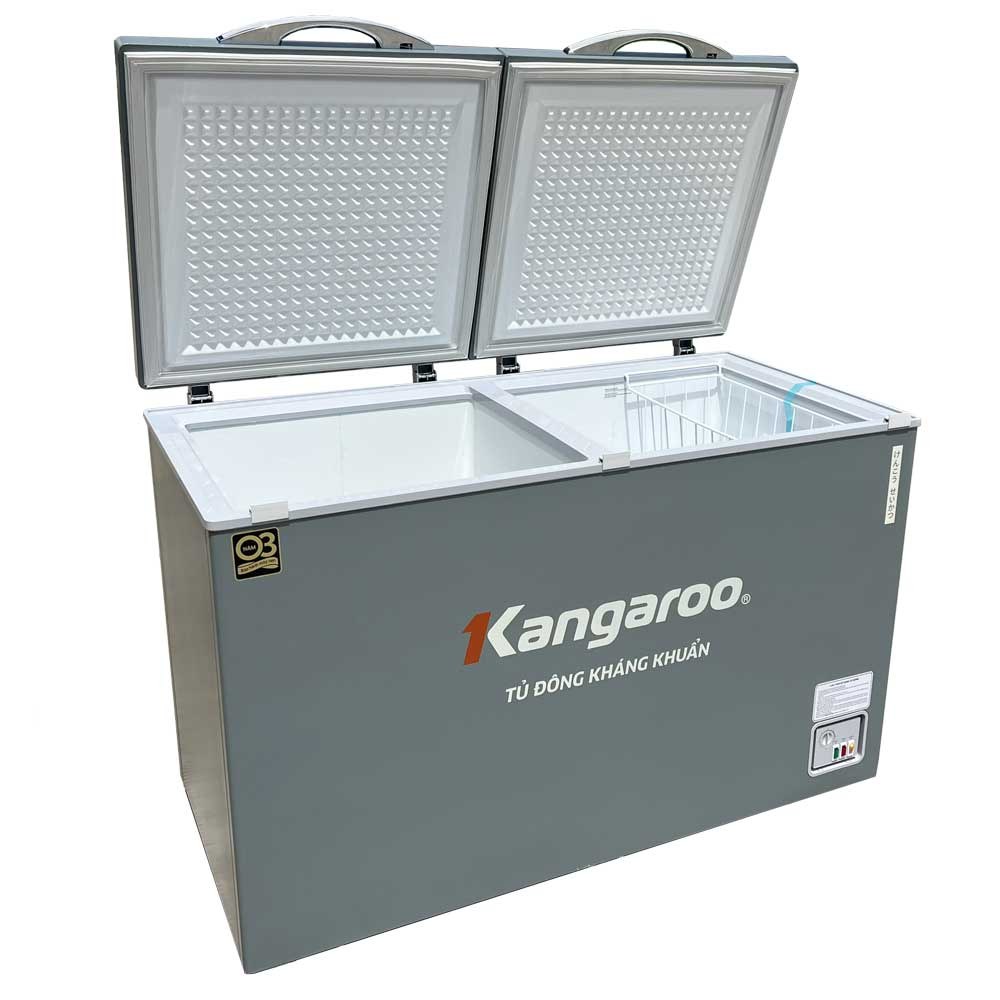 Tủ đông Kangaroo 327 lít KGFZ389NK2 - Công nghệ kháng khuẩn Bạc vô cơ