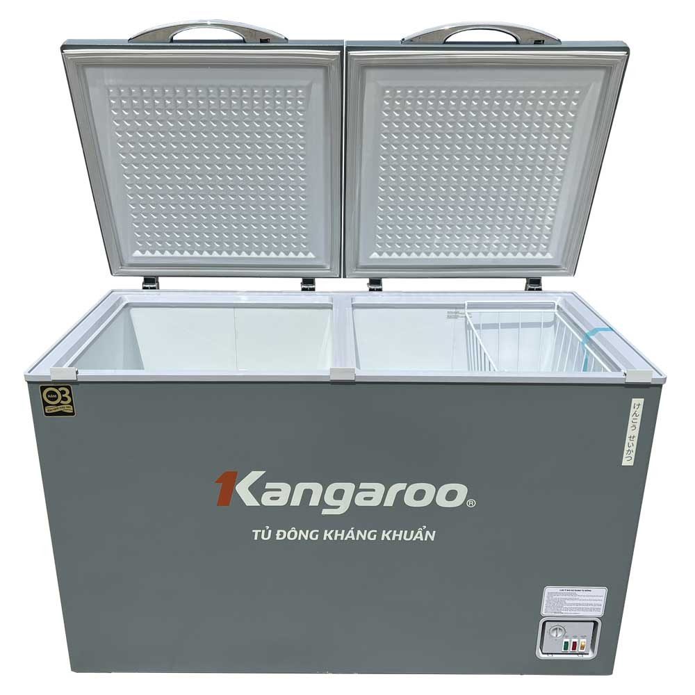 Tủ đông Kangaroo 327 lít KGFZ389NK2 - Dàn lạnh bằng Đồng nguyên chất