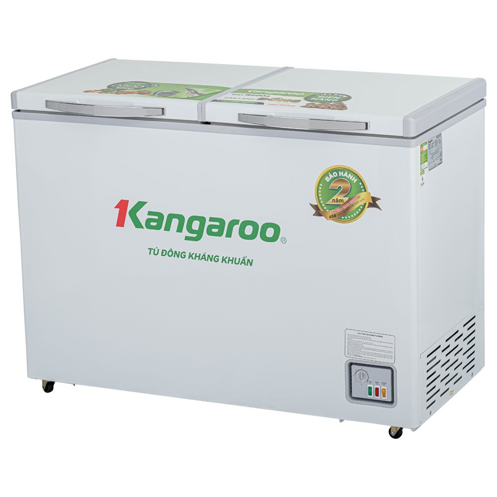 Tủ đông Kangaroo 375 lít KGFZ435NC1 - Công nghệ kháng khuẩn Bạc vô cơ