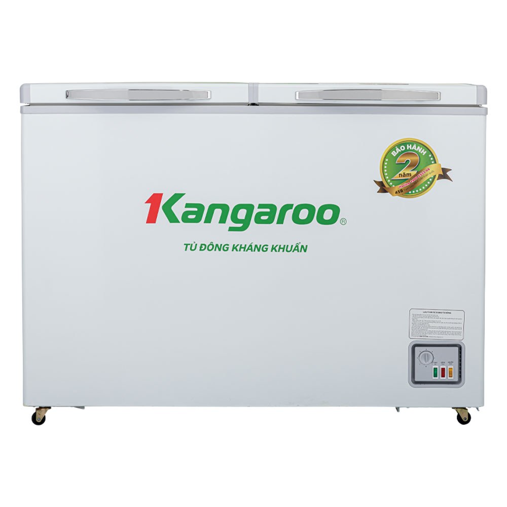 Tủ đông Kangaroo 375 lít KGFZ435NC1 - Dung tích lớn 375 lít phù hợp nhà hàng, kinh doanh
