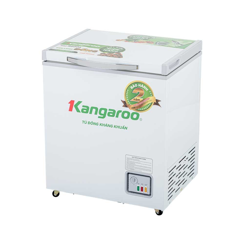Tủ đông Kangaroo 90 lít dàn đồng KG168NC1 - Bổ sung nhiều thiết kế tiện lợi