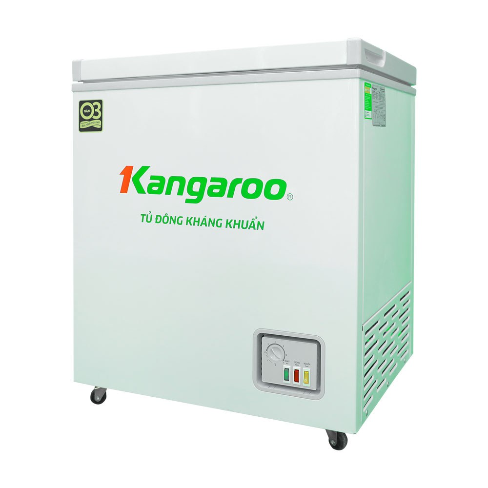 Tủ đông Kangaroo 90 lít dàn nhôm KG168NC1N - Bảng điều khiển ngoài dễ dàng điều chỉnh nhiệt độ