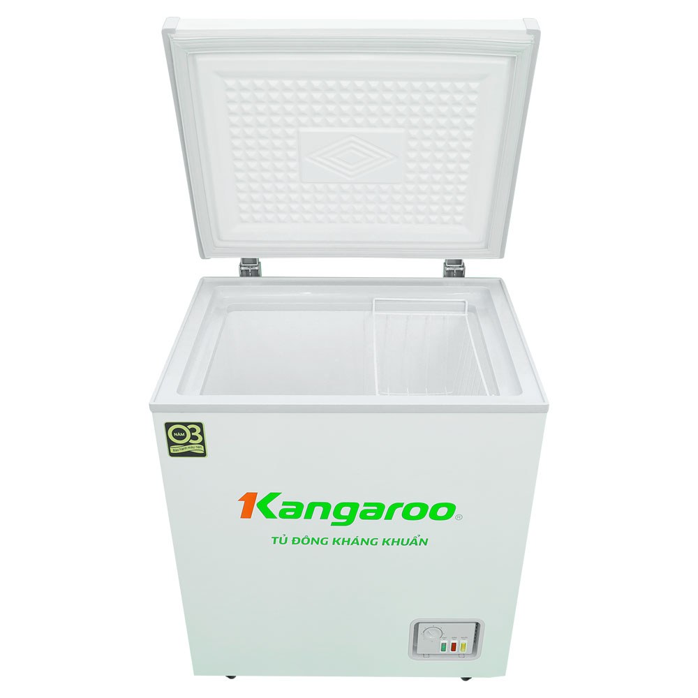 Tủ đông Kangaroo 90 lít dàn nhôm KG168NC1N - Gas R600a thân thiện môi trường