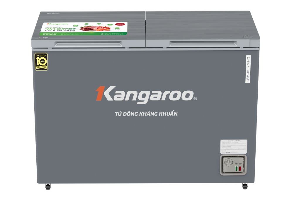 Tủ đông Kangaroo Inverter 268 lít KGFZA268IK2 - Công nghệ Inverter tiết kiệm điện