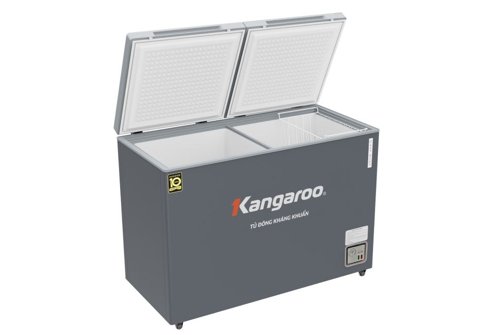 Tủ đông Kangaroo Inverter 268 lít KGFZA268IK2 - Gas R600a thân thiện môi trường