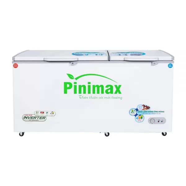 Tủ đông Pinimax Inverter 2 ngăn 485 lít PNM69WF3 - Trang bị công nghệ inverter siêu tiết kiệm điện – tiết kiệm tới 50% điện năng