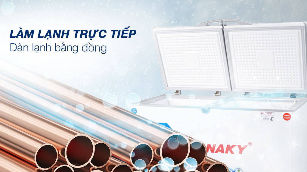 Tủ đông Sanaky Inverter 485 lít VH-6699W3 - Làm lạnh trực tiếp Tủ đông Sanaky Inverter 485 lít VH-6699W3 - Làm lạnh trực tiếp