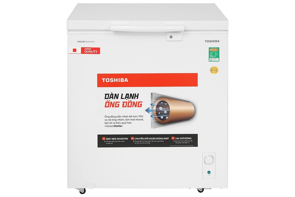 Tủ đông Toshiba Inverter 201 lít GR-RC265CM-PMV(01) - Thiết kế
