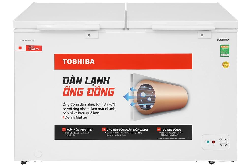 Tủ đông Toshiba Inverter 362 lít GR-RC470CM-PMV(01) - Thiết kế