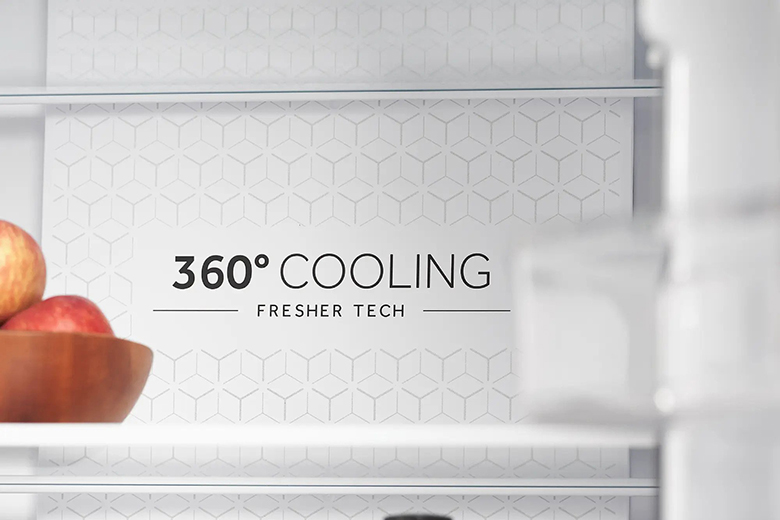 Tủ lạnh Aqua AQR-B390MA(SLB) làm lạnh đa chiều