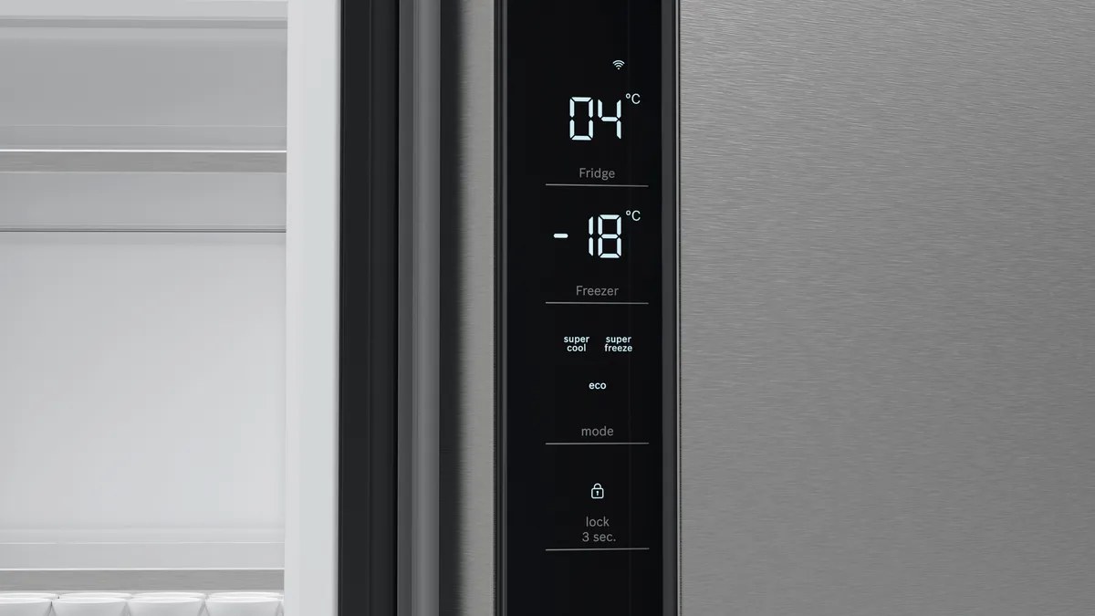 Tủ lạnh Bosch Serie 4 605 lít 4 cánh KFN96AXEA – Màu Đen - Total NoFrost không đóng tuyết