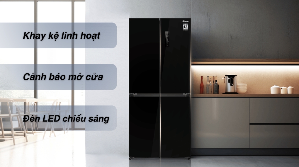 Tủ lạnh Casper Inverter 430 lít Multi Door RM-430PB - Tiện ích