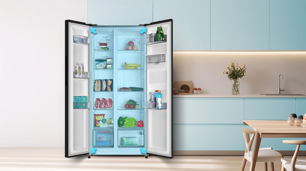 Tủ lạnh Casper Inverter 458 lít RS-460PBW - Công nghệ làm lạnh Tủ lạnh Casper Inverter 458 lít RS-460PBW - Công nghệ làm lạnh