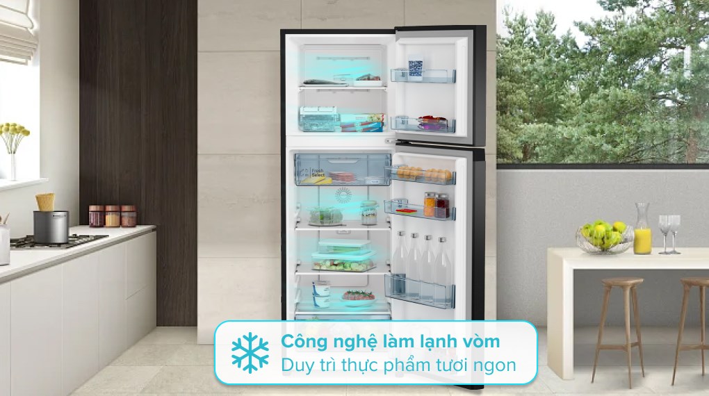 Tủ lạnh Hitachi Inverter 240 lít HRTN5255MFUVN - Công nghệ làm lạnh Tủ lạnh Hitachi Inverter 240 lít HRTN5255MFUVN - Công nghệ làm lạnh