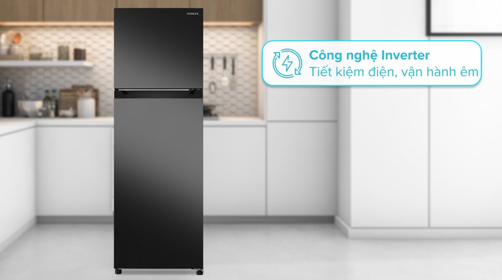 Tủ lạnh Hitachi Inverter 260 lít HRTN5275MFUVN - Công nghệ Inverter Tủ lạnh Hitachi Inverter 260 lít HRTN5275MFUVN - Công nghệ Inverter