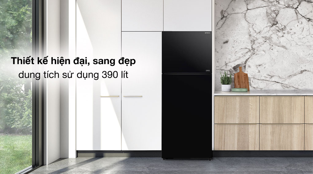 Sang đẹp - Tủ lạnh Hitachi Inverter 390 lít R-FVY510PGV0 GMG Sang đẹp - Tủ lạnh Hitachi Inverter 390 lít R-FVY510PGV0 GMG