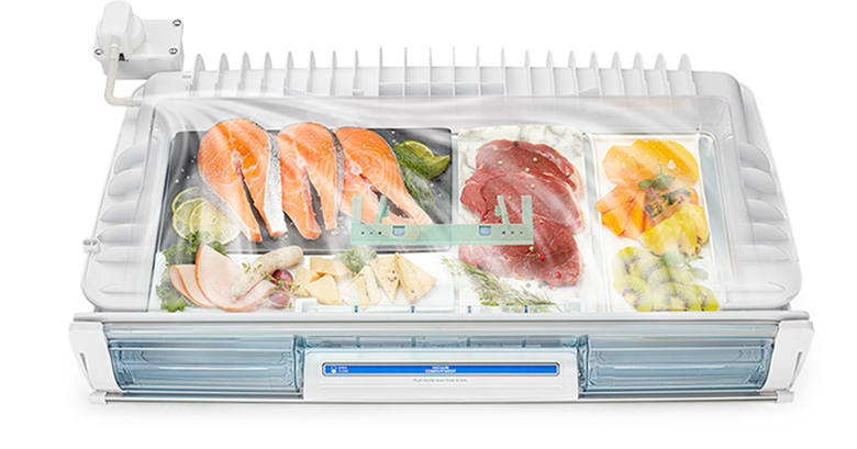 Tủ lạnh Hitachi Inverter 540 lít R-HW540RV(XK) ngăn chân không độc đáo