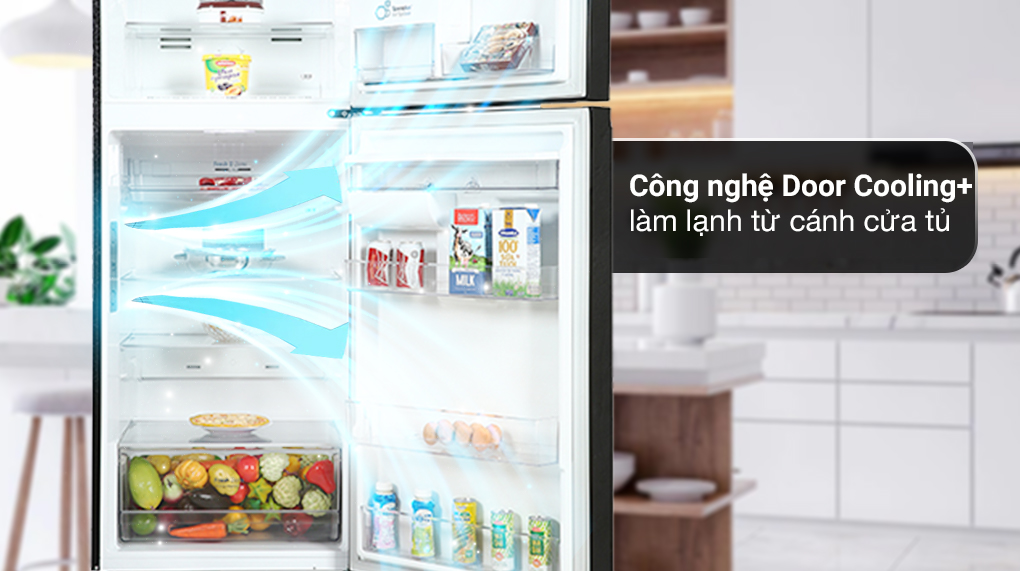 Tủ lạnh LG Inverter 374 lít GN-D372BLA - công nghệ Doorcoling Tủ lạnh LG Inverter 374 lít GN-D372BLA - công nghệ Doorcoling