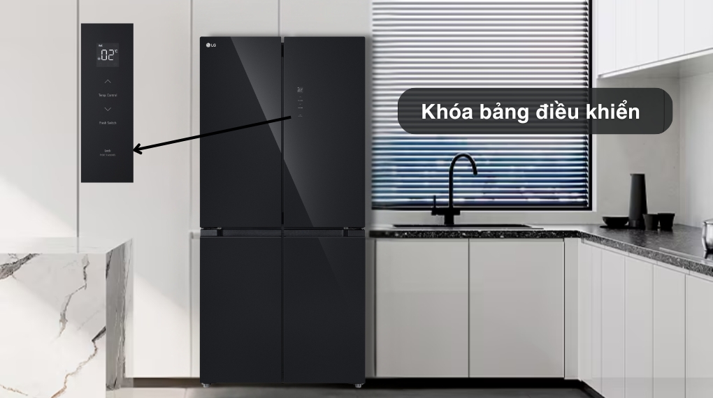 Tủ lạnh LG Inverter 474 lít Multi Door LFB47BLG - Tiện ích