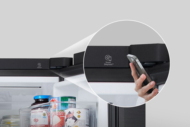 Tủ lạnh LG Inverter 574 lít LFB58BLMA chuẩn đoán thông minh