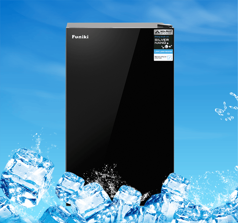 Tủ lạnh mini Funiki 90 lít HR S690GB  làm lạnh trực tiếp
