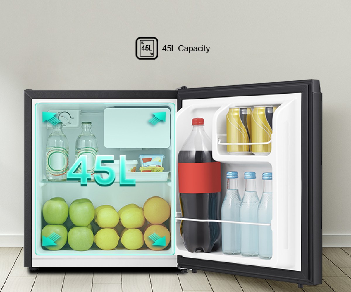 Tủ lạnh mini Hisense 45 lít HR05DB - Tủ lạnh mini 45 lít nhỏ gọn