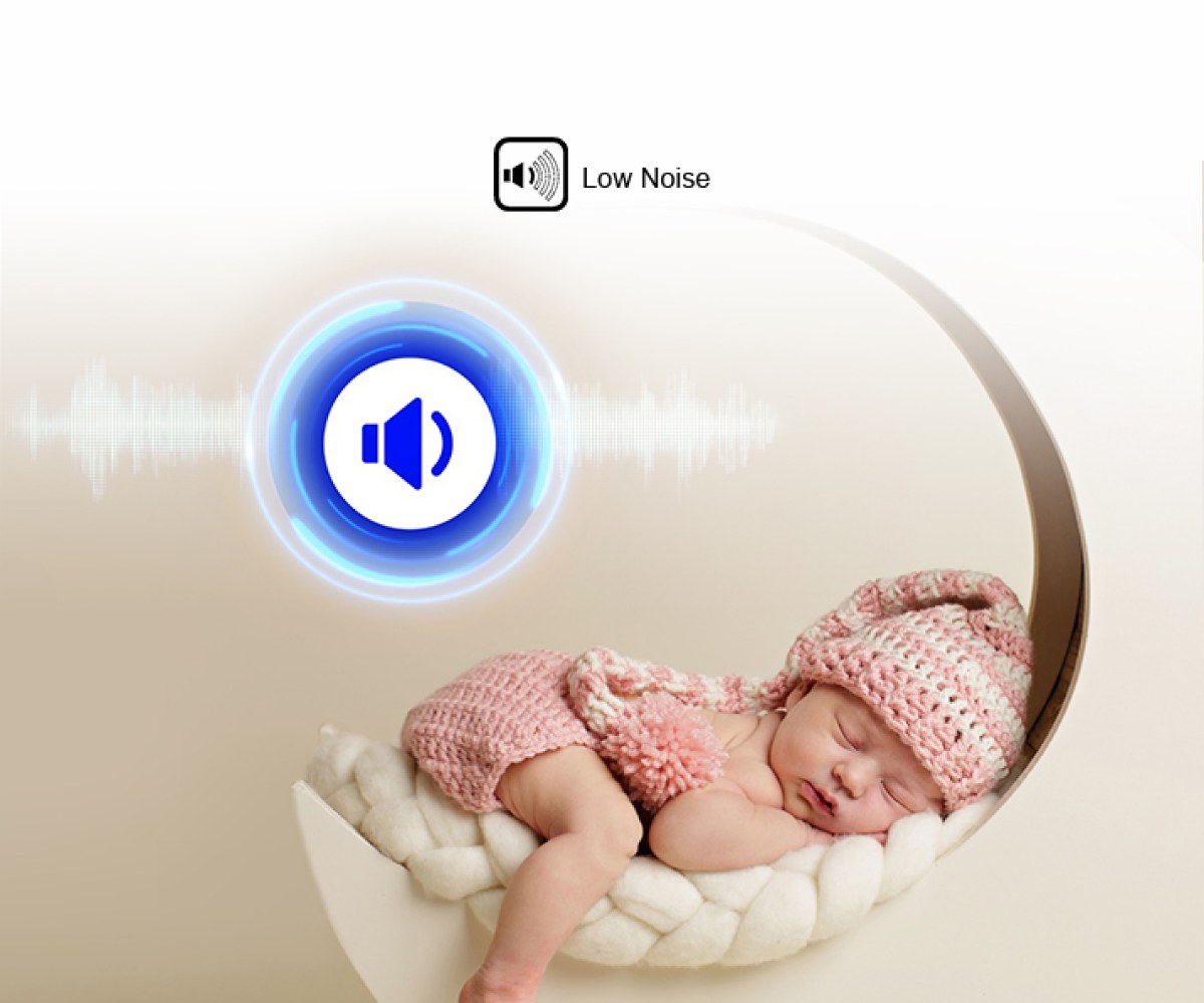 Tủ lạnh mini Hisense 45 lít HR05DB - Vận hành êm ái