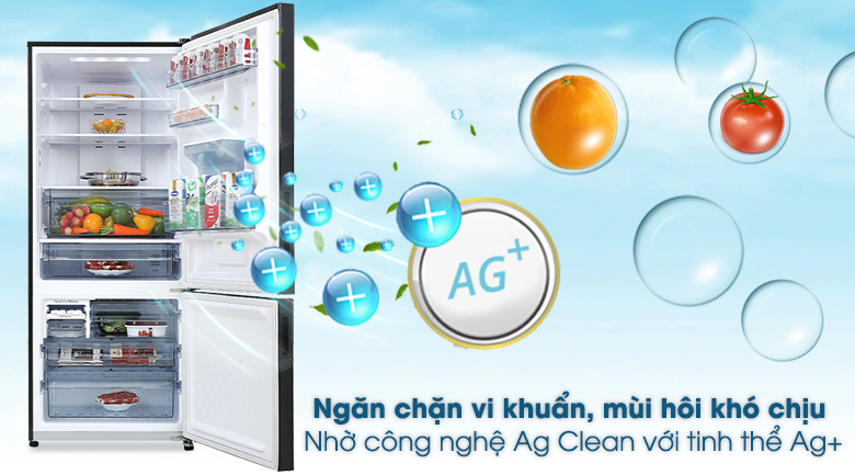 Tủ lạnh Panasonic Inverter 377 lít NR-BX421GPKV - Công nghệ Ag Clean Tủ lạnh Panasonic Inverter 377 lít NR-BX421GPKV - Công nghệ Ag Clean