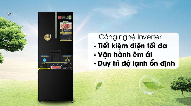 Tủ lạnh Panasonic Inverter 417 lít NR-BX471GPKV - Inverter Tủ lạnh Panasonic Inverter 417 lít NR-BX471GPKV - Inverter