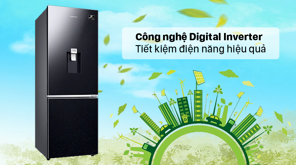 Tủ lạnh Samsung Inverter 307 lít RB30N4190BU/SV - Tiết kiệm điện Tủ lạnh Samsung Inverter 307 lít RB30N4190BU/SV - Tiết kiệm điện