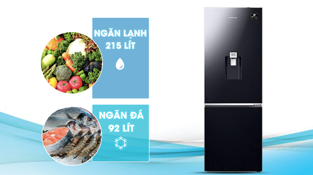 Tủ lạnh Samsung Inverter 307 lít RB30N4190BU/SV - Phù hợp cho gia đình từ 3 - 4 người Tủ lạnh Samsung Inverter 307 lít RB30N4190BU/SV - Phù hợp cho gia đình từ 3 - 4 người