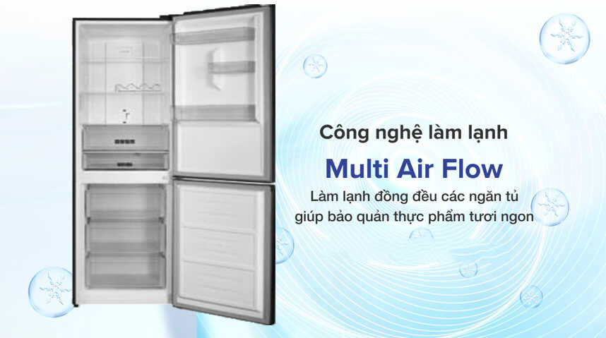 Tủ lạnh Sharp làm lạnh đa chiều Tủ lạnh Sharp