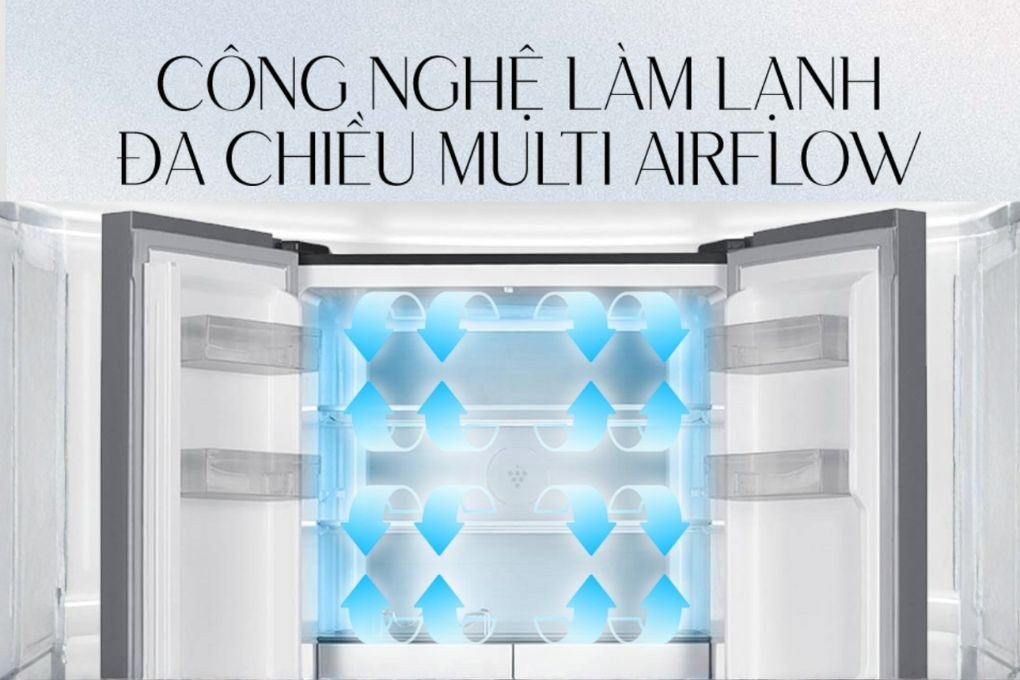 Tủ lạnh Sharp Inverter 466 lít Multi Door SJ-FXP560V-RG - Công nghệ làm lạnh và bảo quản thực phẩm