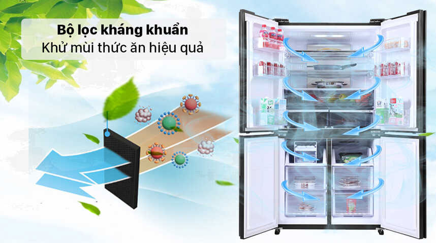 Tủ lạnh SJ-FX650V-MK