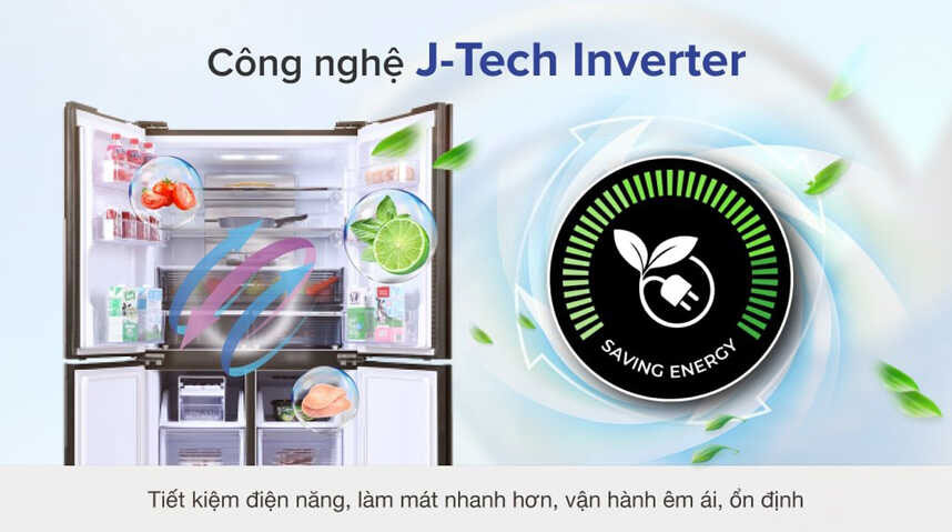 Tủ lạnh Inverter tiết kiệm điện Tủ lạnh Inverter