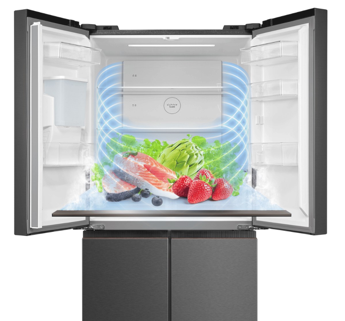 Tủ lạnh Toshiba Inverter 474 lít Multi Door GR-RF608WI-PMV(50) - Origin Inverter hỗ trợ tiết kiệm điện