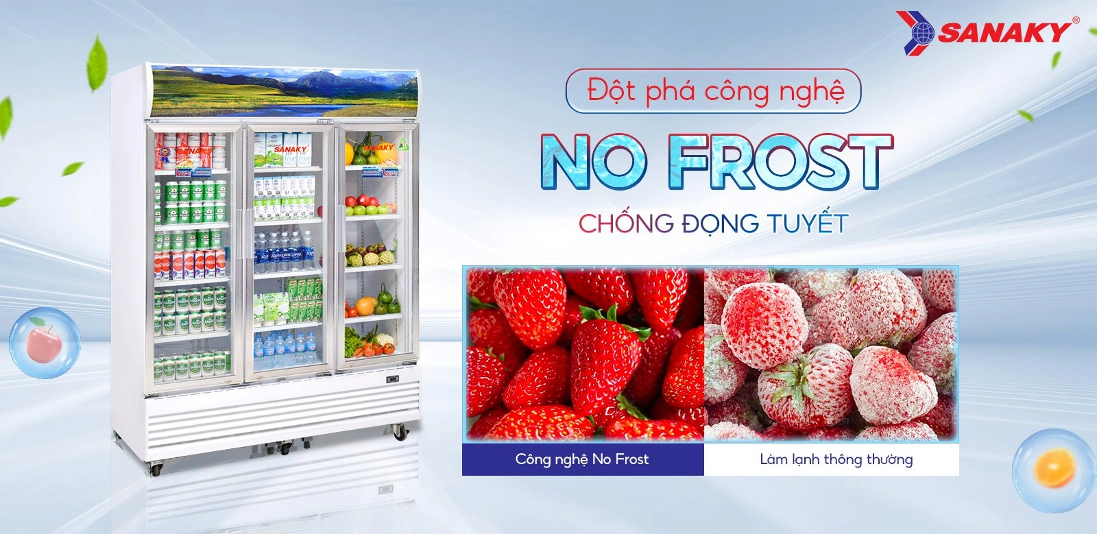Đột phá công nghệ No-frost chống đọng tuyết