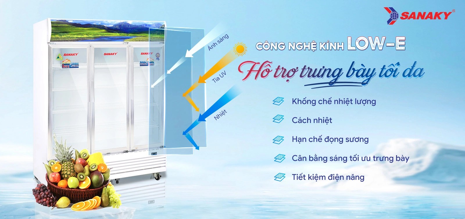 Công nghệ kính Low-E hỗ trợ trưng bày tối đa Công nghệ kính Low-E hỗ trợ trưng bày tối đa