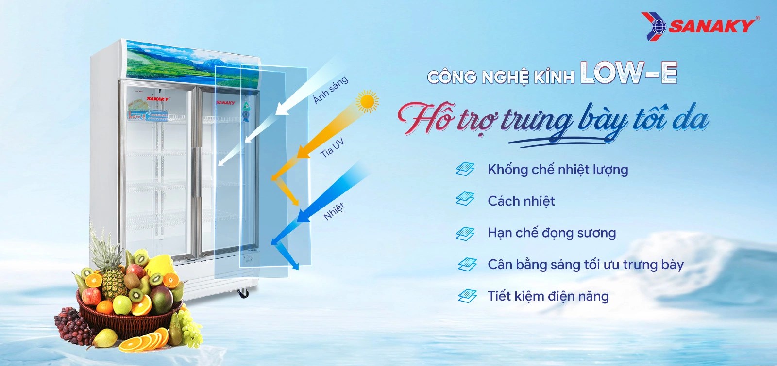 Công nghệ kính Low-E hỗ trợ trưng bày tối đa Công nghệ kính Low-E hỗ trợ trưng bày tối đa